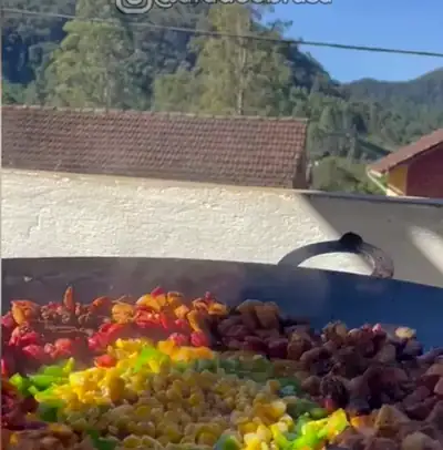 Disco de arado em uso