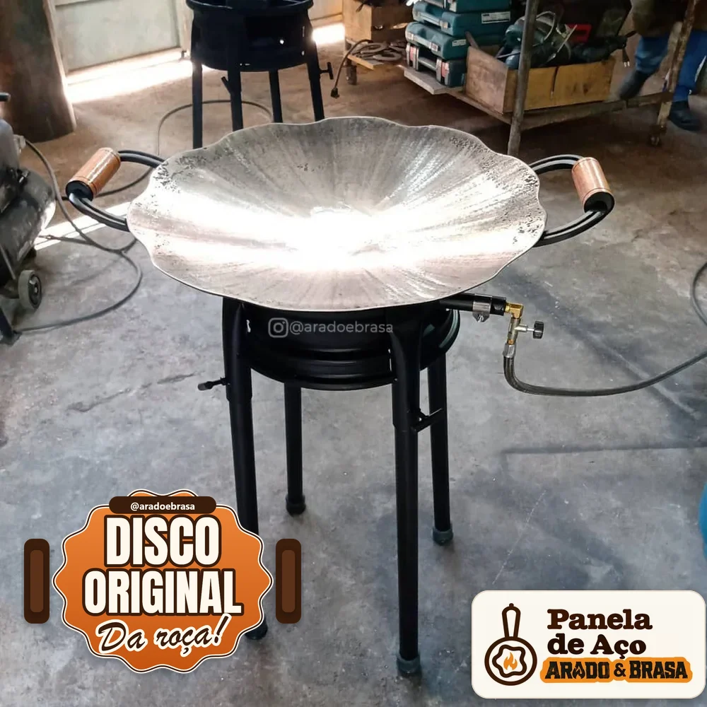 Disco de Arado 90 cm com Suporte a Gás