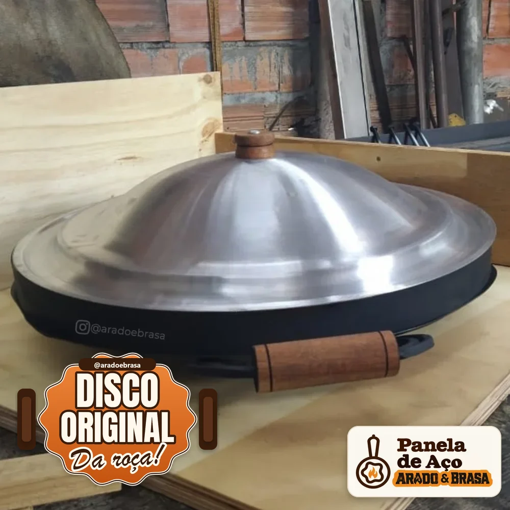Disco de Arado 60 cm com Borda e Tampa