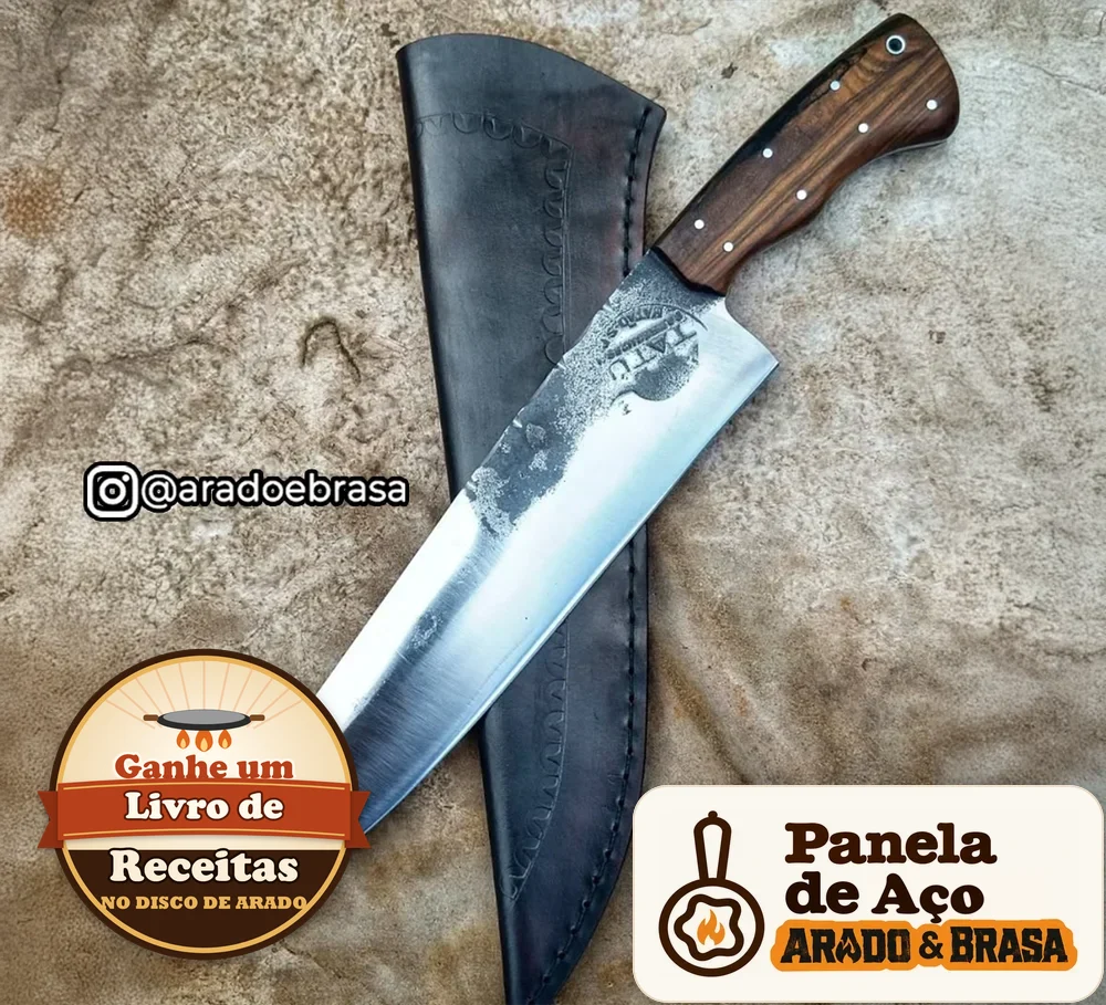 Faca Artesanal de Disco de Arado